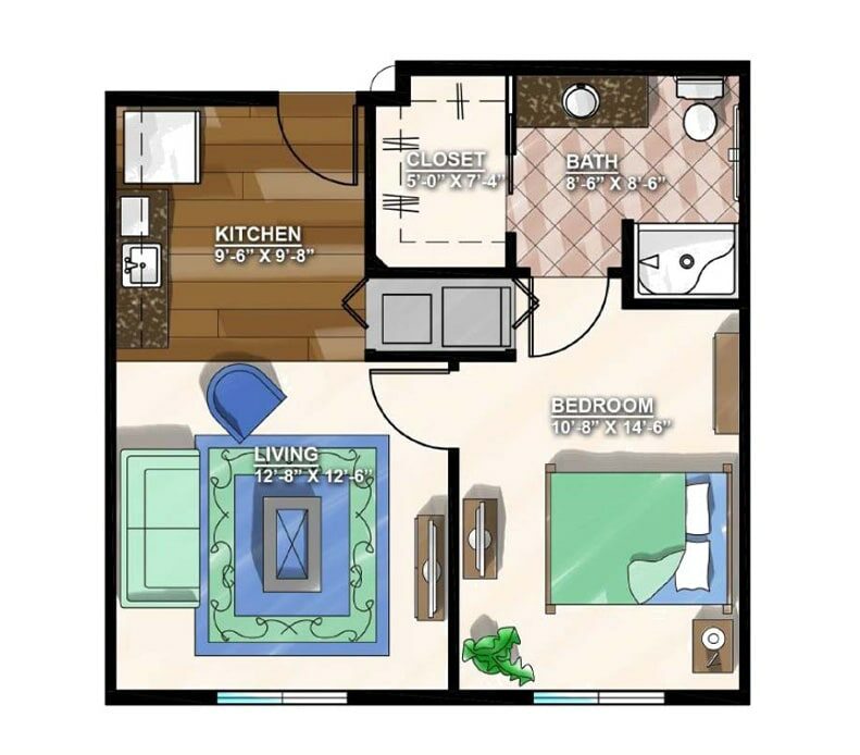 One Bedroom A
